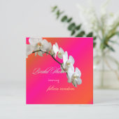 Invitation Pix-Dezines orchidées/phalaenopsis (Debout devant)