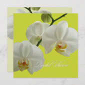 Invitation Pix-Dezines orchidées/phalaenopsis (Devant / Derrière)
