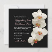 Invitation Pix-Dezines orchidées/phalaenopsis (Dos)