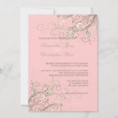 Invitation Pix-Dezines tourbillons à la vanille/do-it-yoursel (Dos)