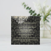 Invitation PixDezine CRYSTAL LUSTRE+BAROQUE DAMAS (Debout devant)