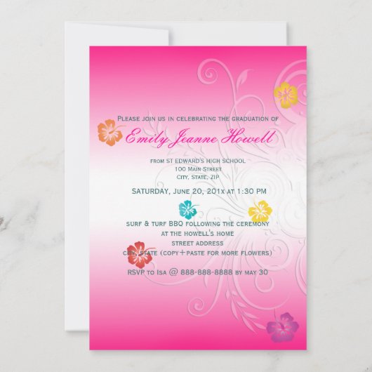 Invitation PixDezine Fancy, diplômes 2011 (Dos)