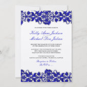Invitation PixDezine tanza damask/do-it-yourself polices+arri (Dos)