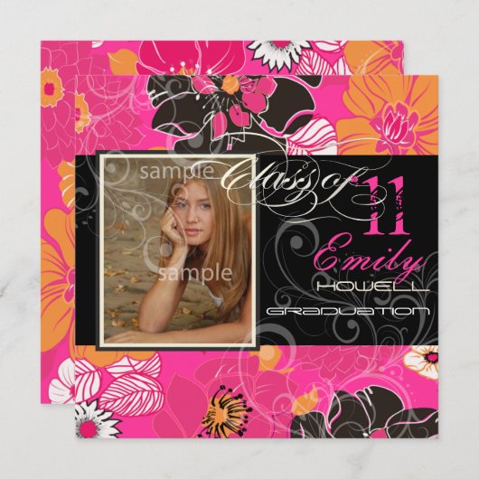 Invitation PixDezines 2011, Alegre (Devant / Derrière)