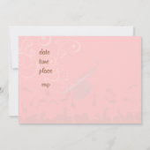 Invitation PixDezines 2011 Diplôme/Photo/Casquette+Gown (Dos)