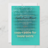 Invitation PixDezines 2011 - Empreinte de léopard (Dos)