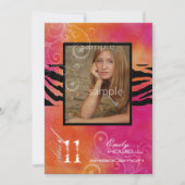 Invitation PixDezines 2011, Zebra (Devant)