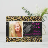 Invitation PixDezines 2012 Grads, teetah print/do-it-yourself (Debout devant)