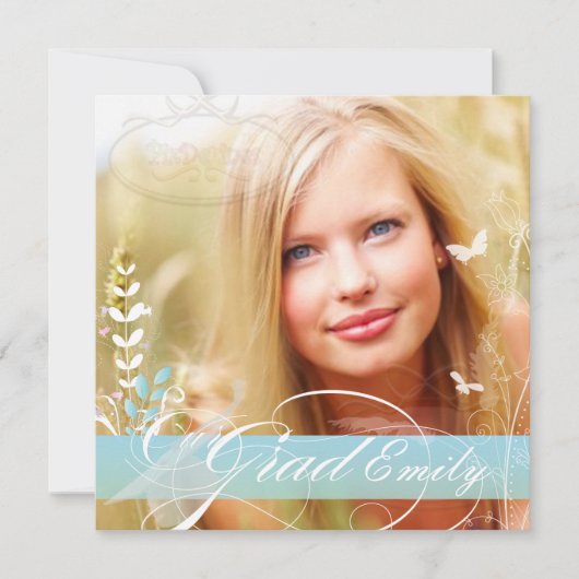 Invitation PixDezines 2012 Graduation Photo+do-it-yourself fl (Devant)