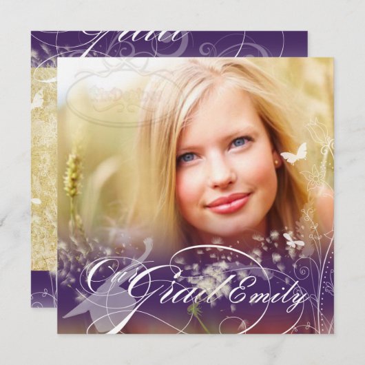 Invitation PixDezines 2012 - Photo de fin d'année+do-it-yours (Devant / Derrière)