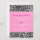 Invitation PixDezines 2025 Grads, tirage au guépard/couleurs  (Dos)