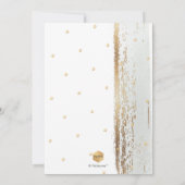 Invitation PixDezines Abstrait moderne Tallit Bar Mitzvah Inv (Dos)