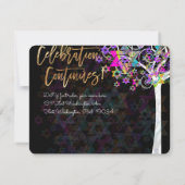 Invitation PixDezines Arbre de vie Bat mitzvah/Réception (Dos)