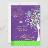 Invitation PixDezines arbre de vie/DO-IT-YOURSELF couleurs ar (Devant)