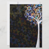 Invitation PixDezines arbre de vie mitzvah (Dos)