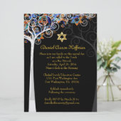 Invitation PixDezines arbre de vie mitzvah (Debout devant)