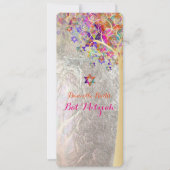 Invitation PixDezines arbre de vie mitzvah/do-it-yourself (Devant)