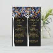 Invitation PixDezines arbre psychédélique de la vie/célébrati (Debout devant)