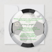 Invitation PixDezines bar de football mitzvah/DO-IT-YOURSELF  (Dos)