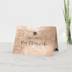 Invitation PixDezines bar photo design mitzvah/fausse feuille