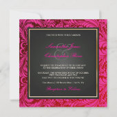 Invitation PixDezines Bellissimo Damask Vintage (Dos)