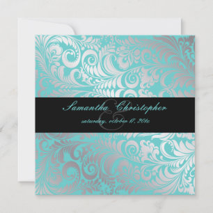 Invitation PixDezines Bellissimo Damask Vintage