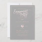 Invitation PixDezines Blush Pink+do-it-yourself Couleur/Parti (Devant)