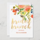 Invitation PixDezines Bridal Brunch/do-it-yourself Arrière -  (Devant)