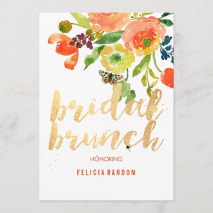 Invitation PixDezines Bridal Brunch/DO-IT-YOURSELF Arrière - 