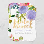 Invitation PixDezines Bridal Brunch Ranunculus/DO-IT-YOURSELF (Devant / Derrière)