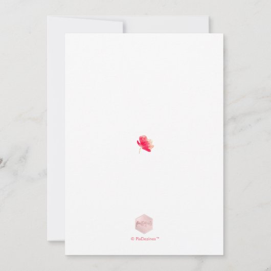 Invitation PixDezines Brunch & Bubbly Spring Floral (Dos)