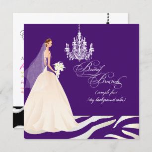 Invitation PixDezines brunch de la mariée/DO-IT-YOURSELF Coul