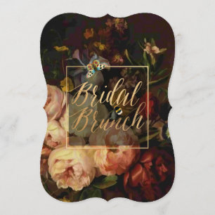 Invitation PixDezines Brunch nuptial/vie morte florale