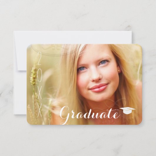 Invitation PixDezines casquette/2018 Grads/do-it-yourself pol (Devant)