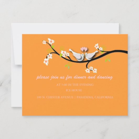 Invitation PixDezines colombes/inséparables/do-it-yourself co (Devant)