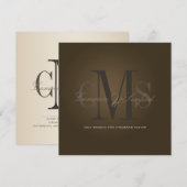 Invitation PixDezines Contemporain + classe/cafe noire (Devant / Derrière)