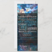 Invitation ✡ PixDezines Cosmic/Carina/NASA/Bar Mitzvah (Dos)