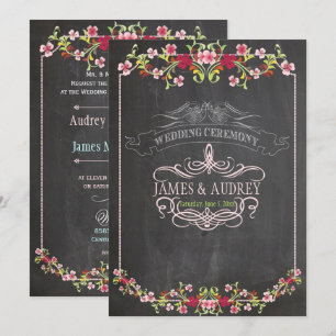 Invitation PixDezines couleur arrière - plan/florale/do-it-yo