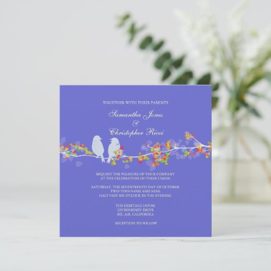 Invitation PixDezines COULEUR INSÉPARABLE/DO-IT-YOURSELF ARRI (Debout devant)