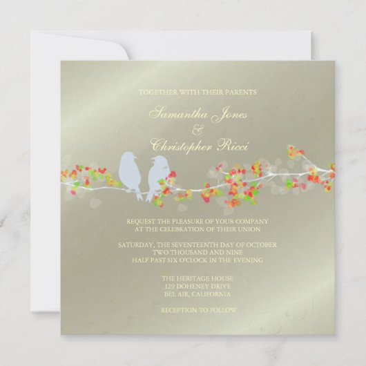 Invitation PixDezines COULEUR INSÉPARABLE/DO-IT-YOURSELF ARRI (Devant)