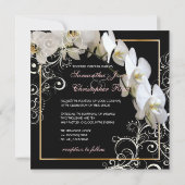 Invitation PixDezines couleur ORCHID BLANC/PHALAENOPSIS/DO-IT (Dos)