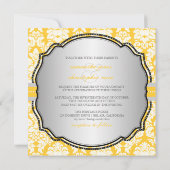 Invitation PixDezines couleurs damask/do-it-yourself (Dos)