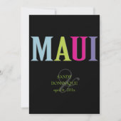Invitation PixDezines couleurs maui/DO-IT-YOURSELF (Devant)