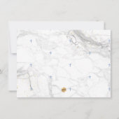 Invitation PixDezines Croix de marbre Baptême 1er anniversair (Dos)