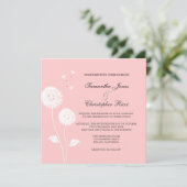 Invitation PixDezines Dandelions, do-it-yourself couleurs arr (Debout devant)