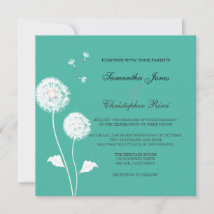 Invitation PixDezines Dandelions, do-it-yourself couleurs arr
