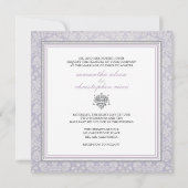 Invitation PixDezines desiens damask/DO-IT-YOURSELF arrière - (Dos)