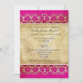 Invitation PixDezines Desiree Damask/Vintage/Swirls (Dos)