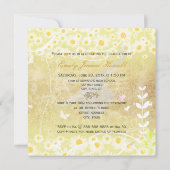 Invitation PixDezines Diplôme de puissance des fleurs, margue (Dos)