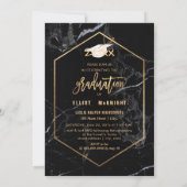 Invitation PixDezines Diplôme d'or/de marbre noir (Dos)